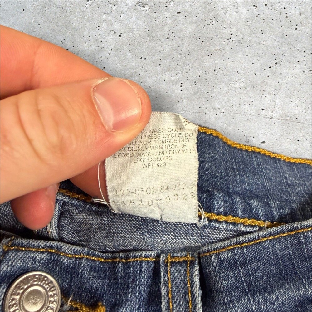 Levi's 510 Jeans Women's Size 10 M Slim Fit Lower Rise Blue Denim Vintage Y2K - Picture 8 of 9